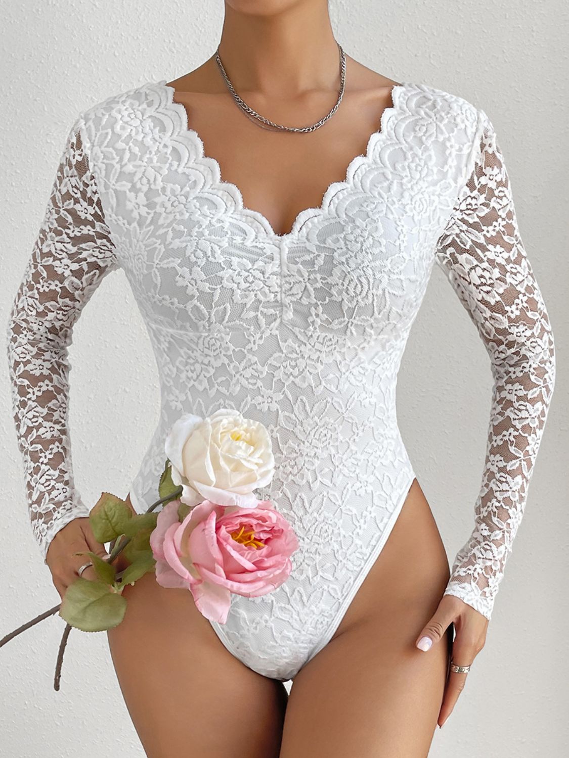 9-5 Lace Bodysuit